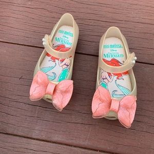 Mini Melissa Little Mermaid shoes-toddler size 6